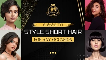 6 ways to style short hair any occasion