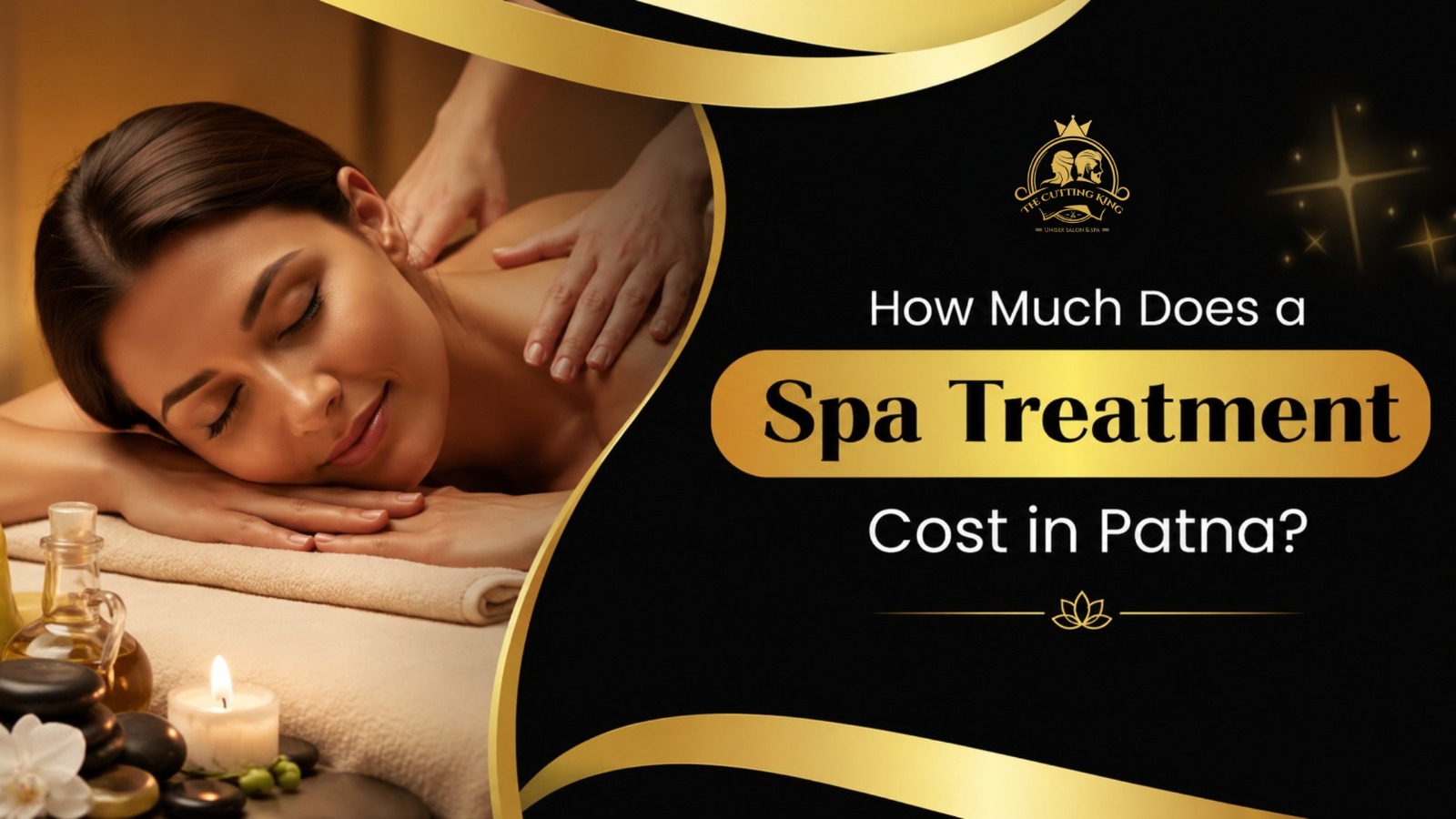Luxury spa treatment room in Patna with relaxing massage setup and wellness therapy